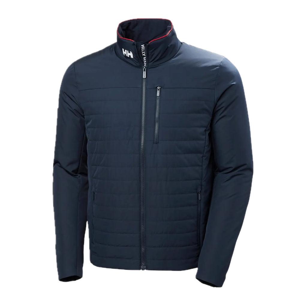 Chaqueta Helly Hansen Crew Insulator 2.0, ligera y cómoda, diseñada para mantener el calor navegando de ceñida. Corte marinero clásico y limpio que funciona igual de bien en el mar que en la ciudad, con aislamiento PrimaLoft Black para calidez sin volumen.