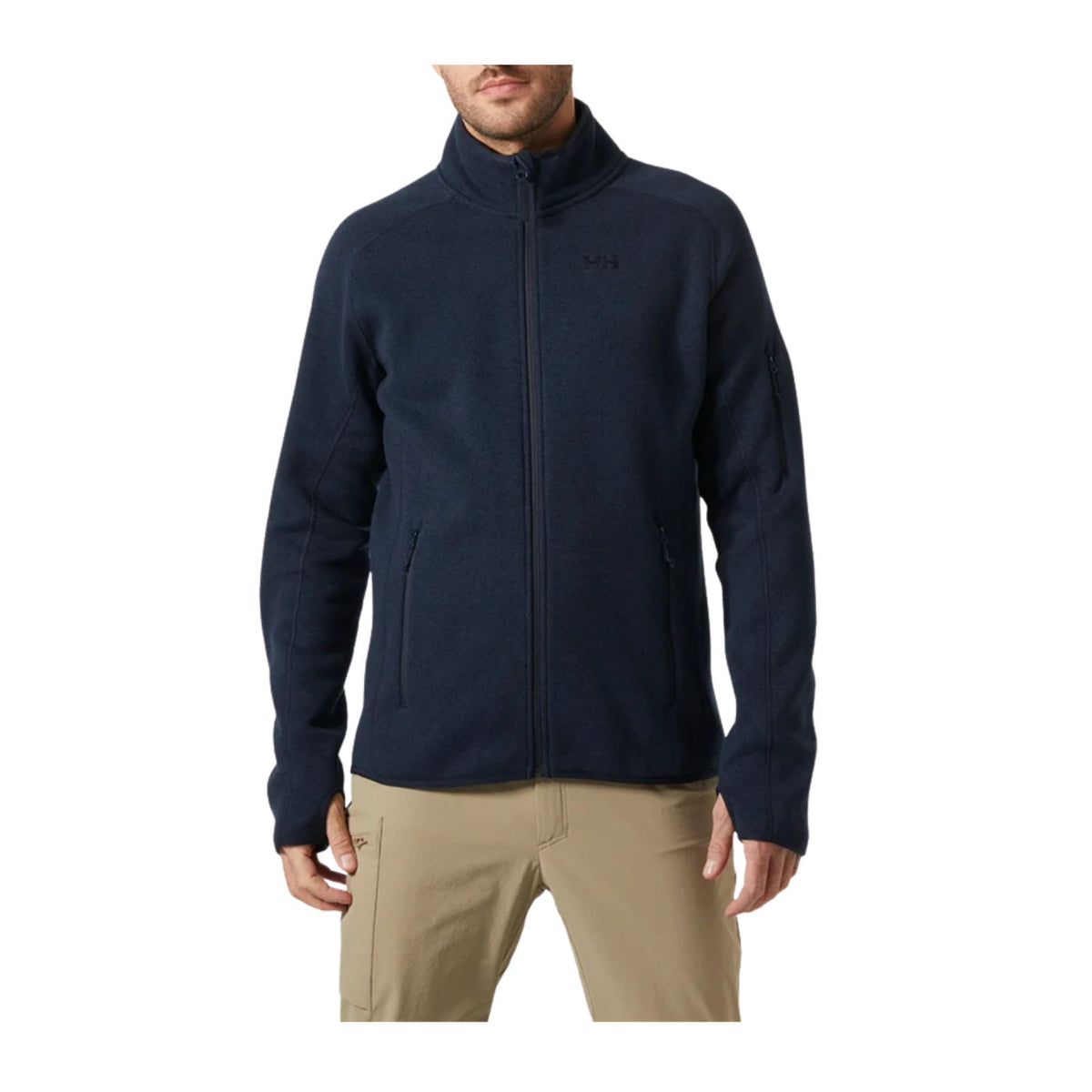 Forro polar Helly Hansen Varde Fleece 2.0, tejido Polartec Thermal Pro con materiales reciclados.