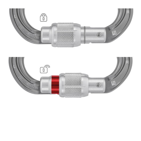 MOSQUETONES PETZL OMNI SCREW LOCK