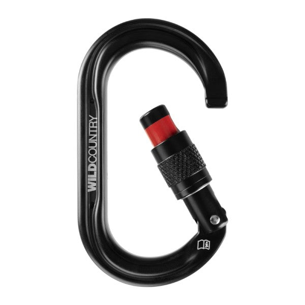 MOSQUETONES WILD COUNTRY WILD OVAL SCREWGATE
