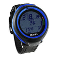 Ordenador de buceo Mares Puck 4, algoritmo Bühlmann ZH-L16C ajustable para un perfil de inmersión seguro y personalizable. Control con un solo botón, pantalla de segmentos de alta claridad y Bluetooth integrado para sincronizar cada inmersión con la app Mares.