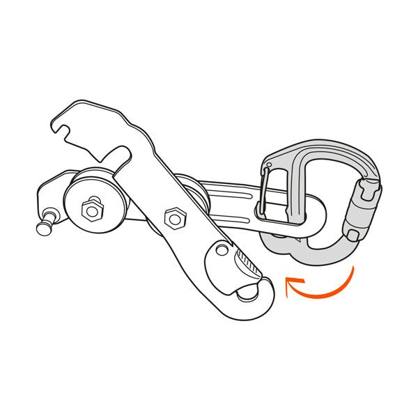 PETZL FREINO Z TWIST LOCK