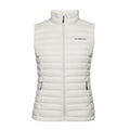 Chaleco de mujer de Trango blanco 100% plumón