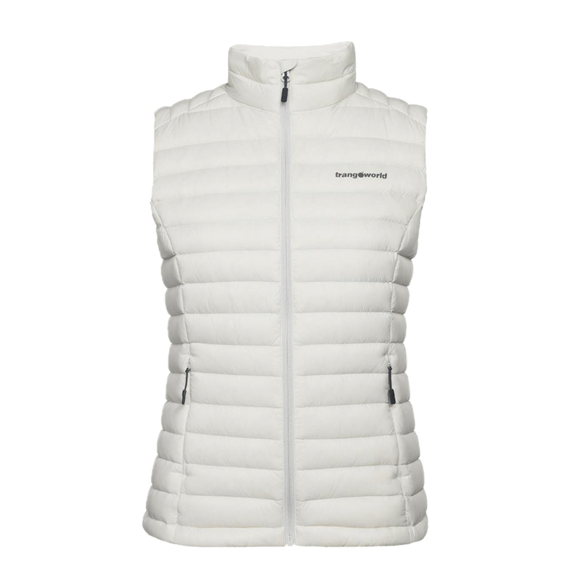 Chaleco de mujer de Trango blanco 100% plumón