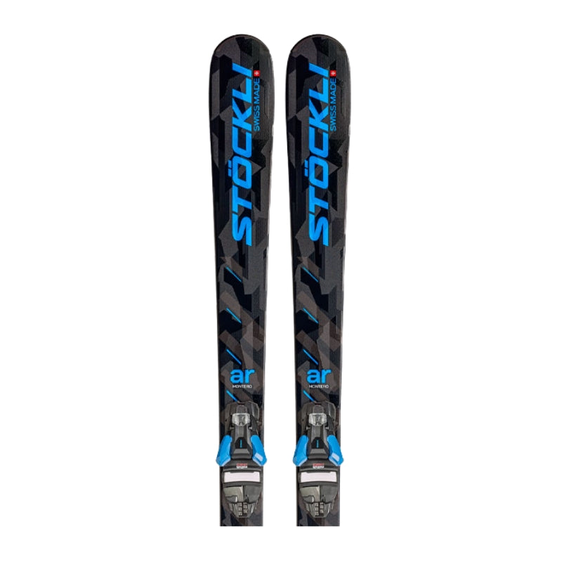 Esquís all-mountain Stöckli Montero AR con fijaciones Strive 13D, patín 84 mm