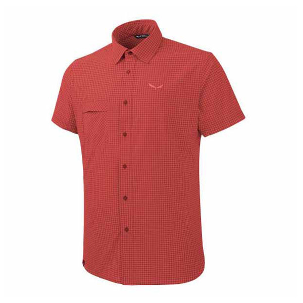 SALEWA PUEZ MINICHECK DRY M S/S